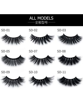 3D-mink lashes