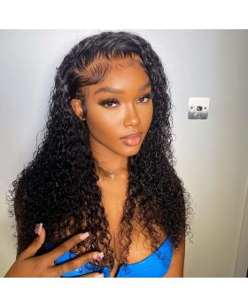 HD Lace 13*6 Full Frontal Wig 180%  water wave 