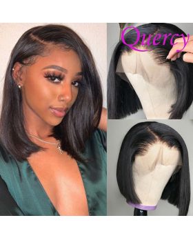 Transparent lace 13*4 Full Frontal Bob wig 180%