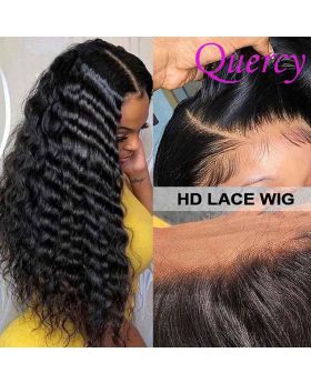 HD 5*5 lace closure wig 180% deep wave