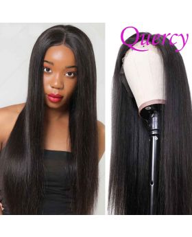 Transparent lace 13*4 lace front wig straight 180% density