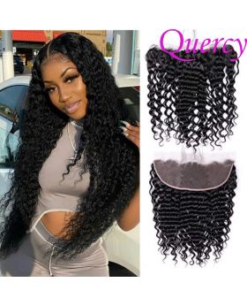 8A lace frontal 13*4inch deep wave
