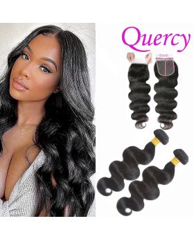 8A 2 bundles with HD lace closure 5*5inch body wave