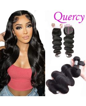 10A 2 bundles with HD lace closure 5*5inch body wave
