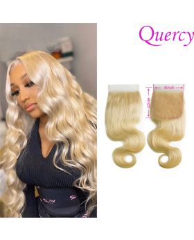 #613 9A 1pc lace closure 4*4inch  body wave