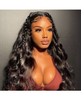 HD Lace 13*4 Full Frontal Wig 180% Body wave