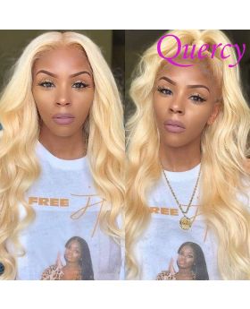 Blonde #613 lace front wig body wave 180% density