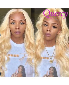 Blonde #613 13*4 lace front wig body wave 180% density