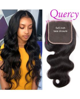 10A 5X5 HD lace closure body wave 